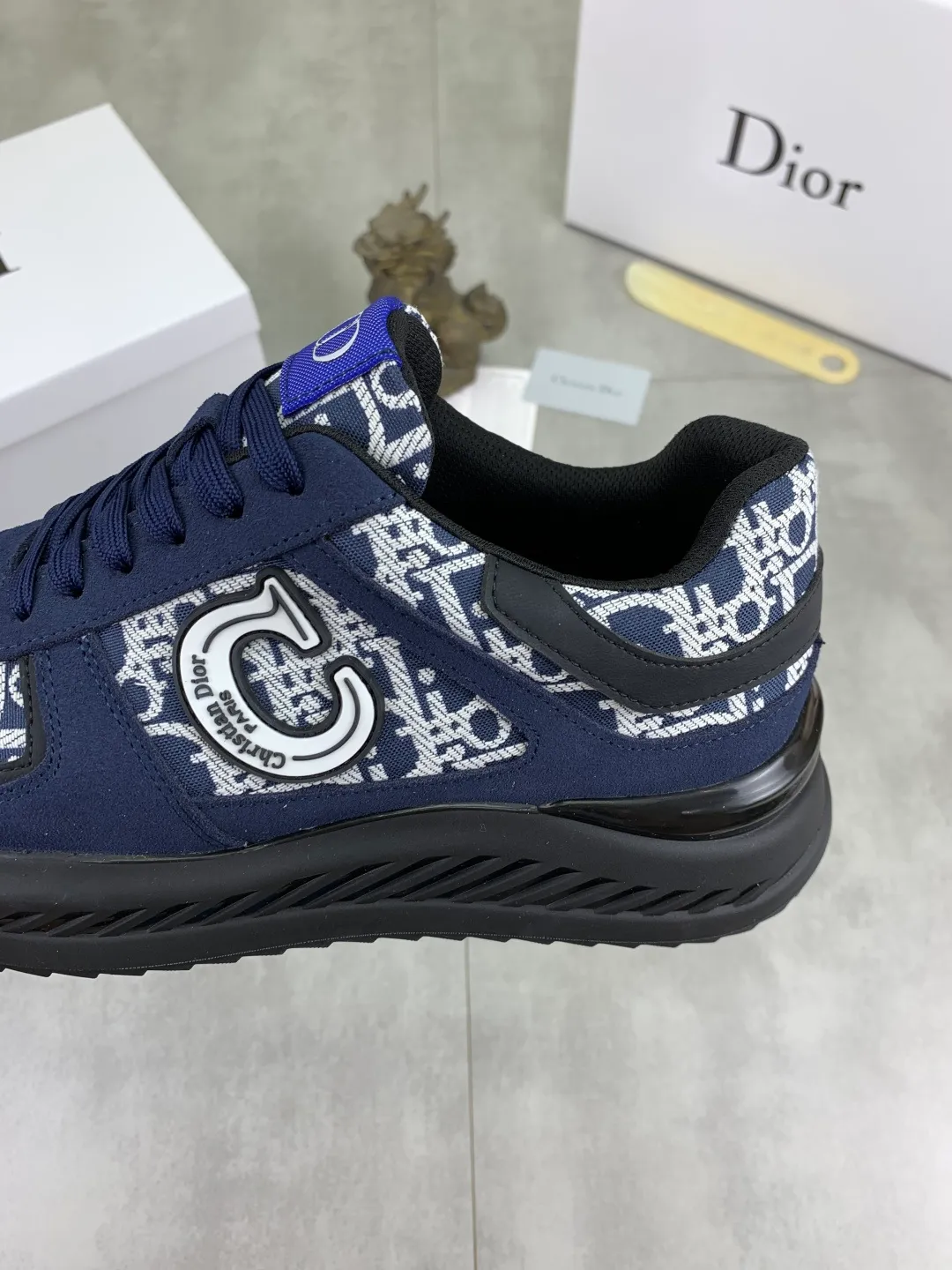 Men's Men's Shoes💰P440💰[New Style]🆘[Dior] 2025 Dior Original Lace-up Low-top Men's Shoes Classic casual shoes 🔥This model is the official classic model, with high quality and made by famous original designers. It is made of high-quality cowhide with original materials➕comfortable and breathable mesh lining➕pigskin insole. The perfect last shape and generous and fashionable design have attracted many consumers and are suitable for drivers to drive🚗. What you want is the highest quality in the market. Color: multi-color. Code number: 38--44 (45 customized)